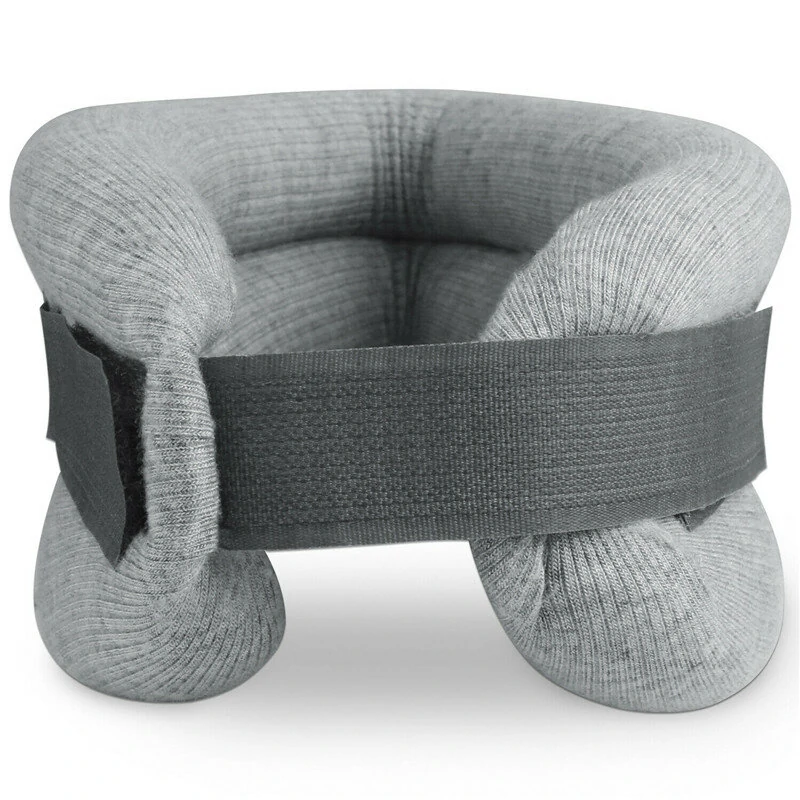 (image for) 2-in-1 Adjustable Neck Brace Collar Cervical Support Traction Pain Relief Device